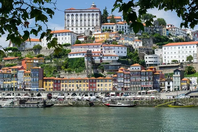 Porto or Lisbon: Porto waterfront in Portugal