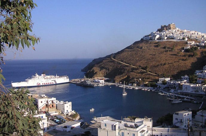 Astypalaia Er en topp gresk Øy for en bryllupsreise