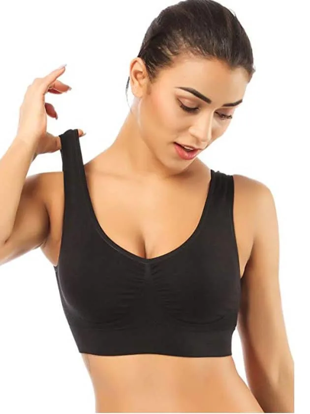 Comfortable sport bra for travel