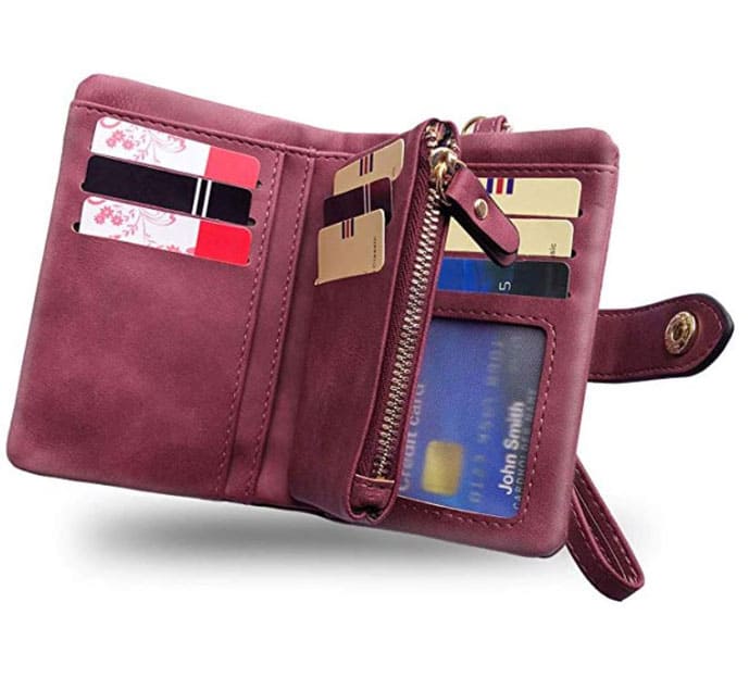 A travel wallet should be in every packing list for women