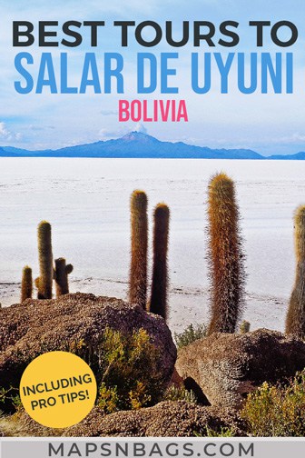 Salar de Uyuni salt flats tours Pinterest Graphic