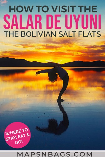 Salar de Uyuni salt flats Pinterest graphic