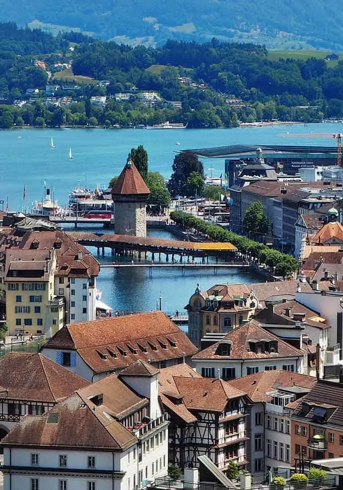 Honeymoon in Lucerne, Switzerland