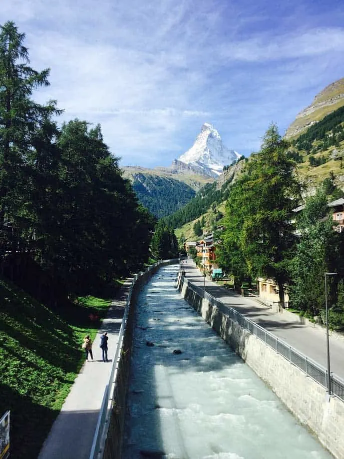 Honeymoon in Zermatt, Switzerland