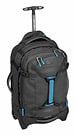Black and blue rolling backpack from Eagle Creek