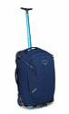 Blue backpack with wheels from Osprey