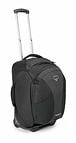Gray wheeled backpack from Osprey