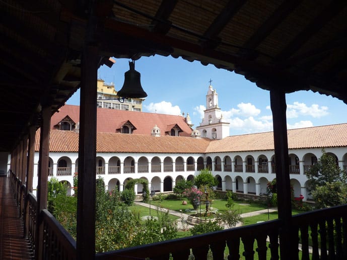 Franciscan convent in Cochabamba, Bolivia