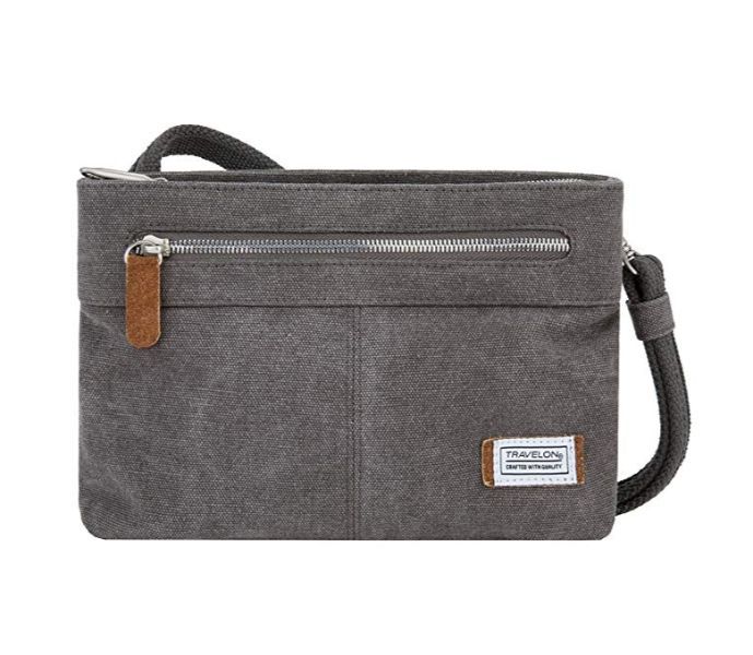 Canvas anti-theft purse