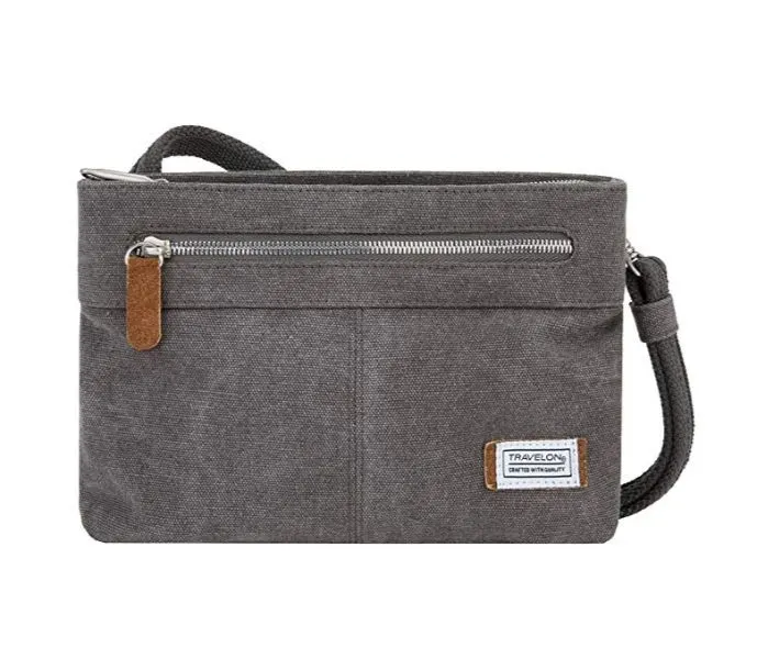 Canvas anti-theft purse