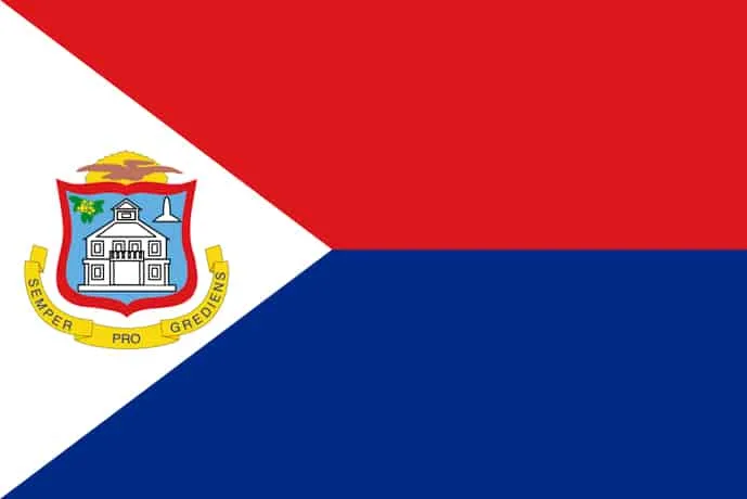 Flag of Sint Maarten, Territory of the Netherlands