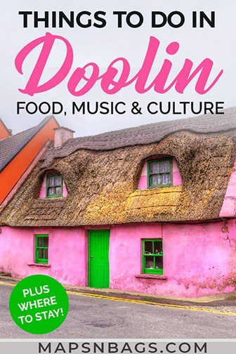 Things to do in Doolin Ireland Pinterest graphic