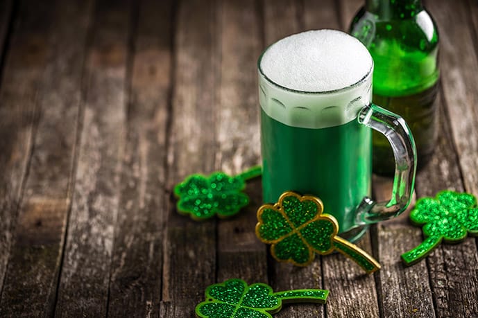 Fun facts about Ireland: green beer for Saint Patrick's Day