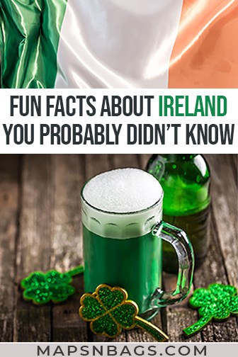 Facts about Ireland Pinterest graphic