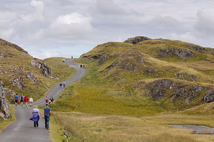 Hiking in Doolin Ireland