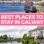 Dove soggiornare a Galway grafica Pinterest