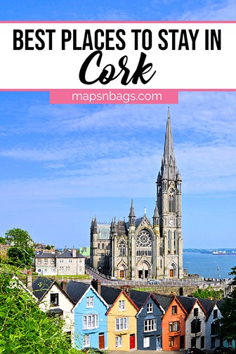 Where to stay in Cork Ireland - Pinterest graphic for the best hotels in Cork