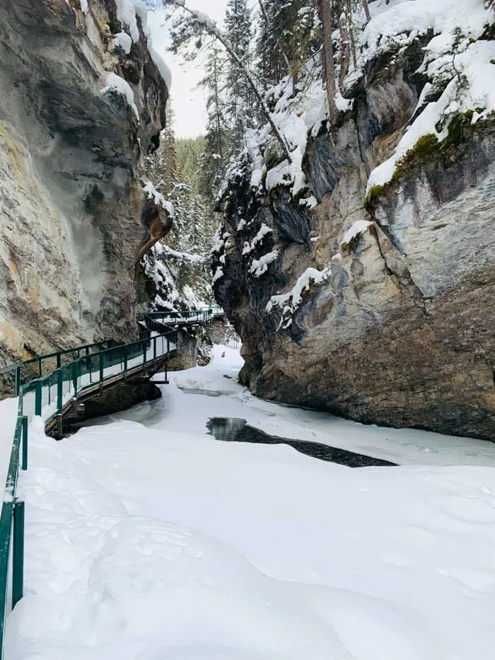 Johnston Canyon in Banff National Park