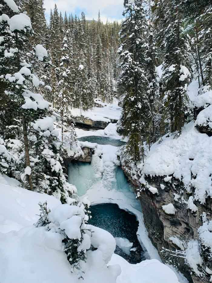 Johnston Canyon in Banff National Park