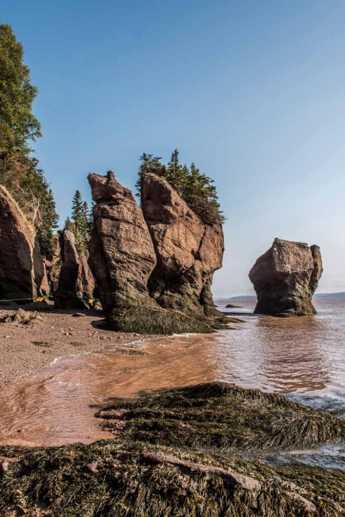 Hopewell Rocks in Fundy National Park, Canada