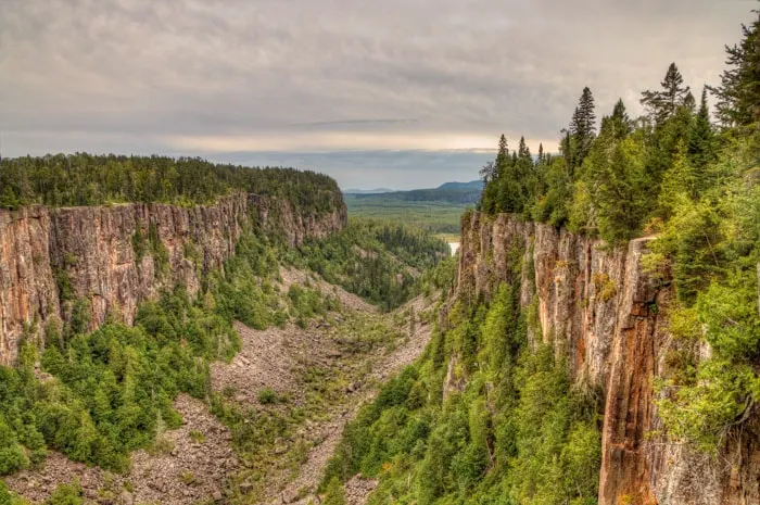 Ouimet Canyon is one of the stops at a northern Ontario Road trip