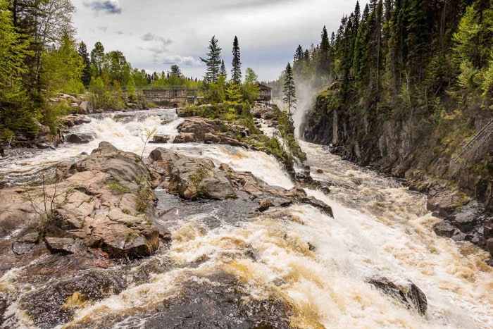 Saguenay Mars River in Quebec