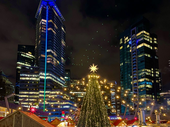 Christmas Market in Vancouver Canada