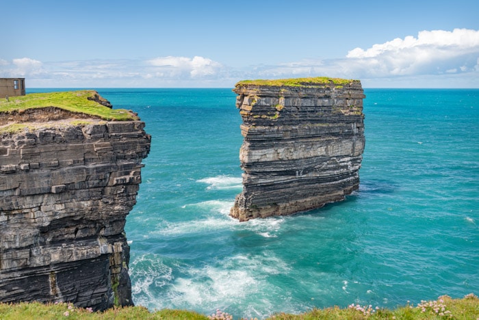 Downpatrick Head in Ireland