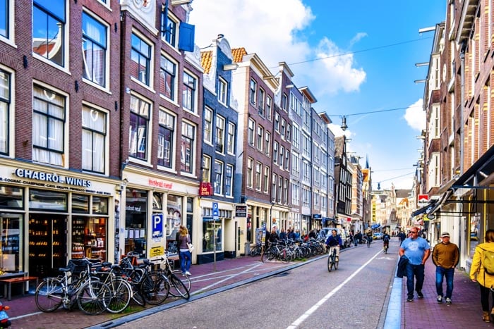 Haarlemmerstraat is a charming street in Amsterdam