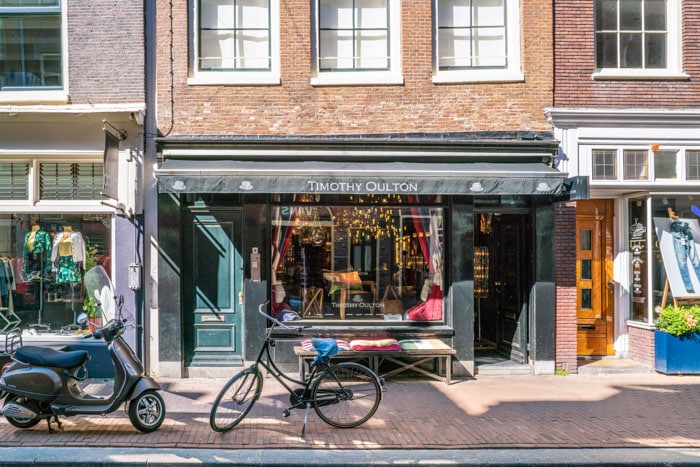 Negen Straatjes are charming streets in Amsterdam