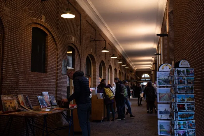 Oudemanhuispoort is a hidden street in Amsterdam