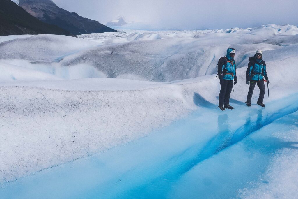 Big ice trek at Perito Moreno in El Calafate, Argentina
