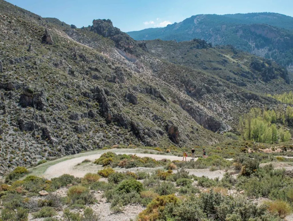 Los Cahorros de Monachil in Sierra Nevada, Spain