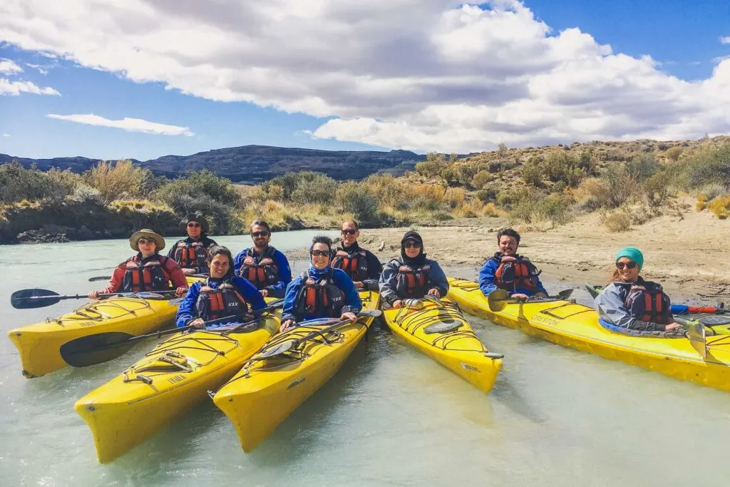 Kayak experience in El Calafate, Argentina