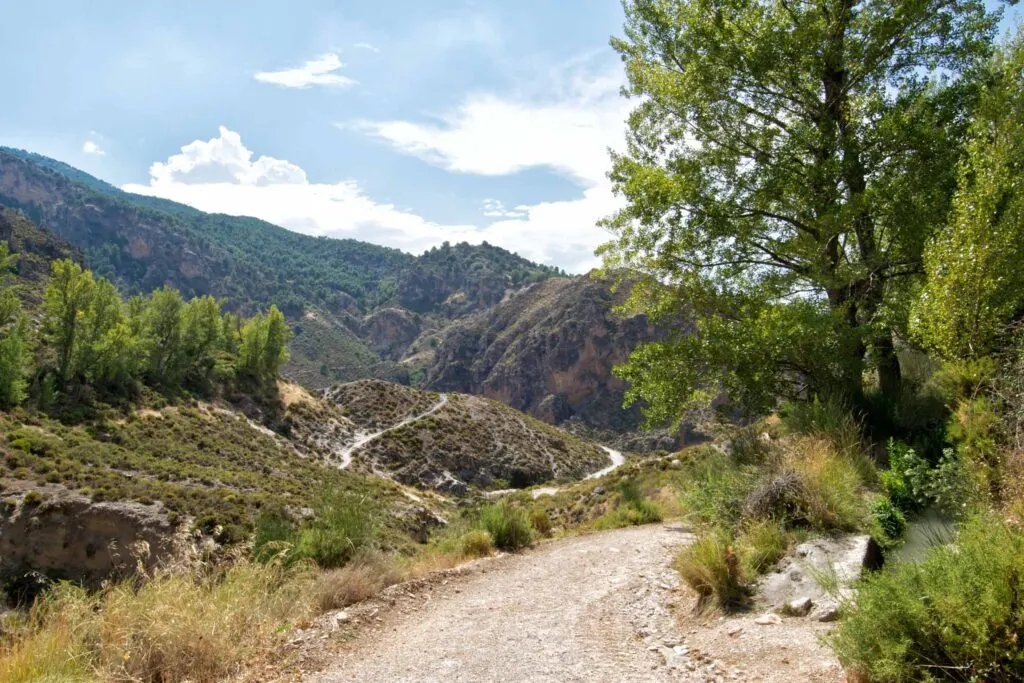 Mountains in Sierra Nevada, Spain