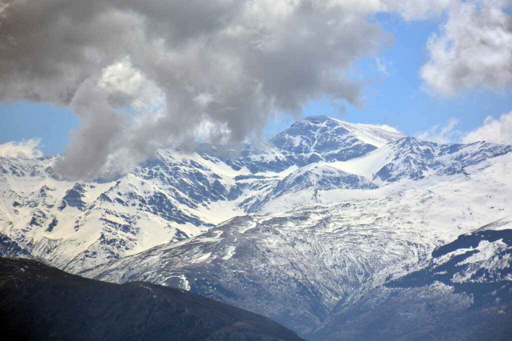 Mulhacen Peak in Sierra Nevada, Spain