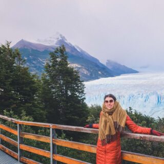 Walkways at Perito Moreno in El Calafate, Argentina