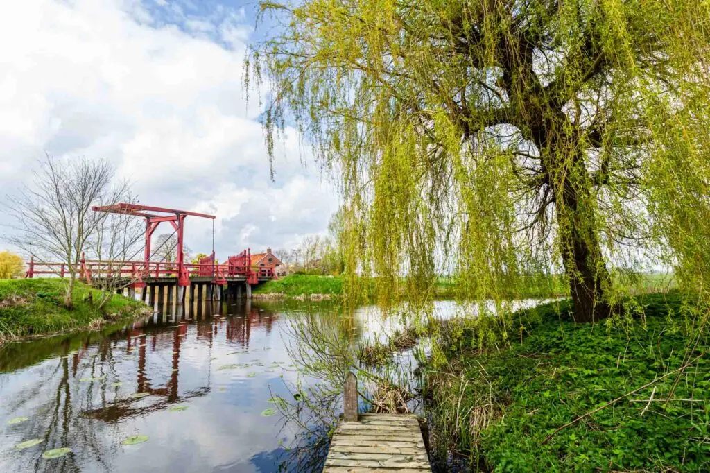 Oudeschans is one of the charming Dutch villages