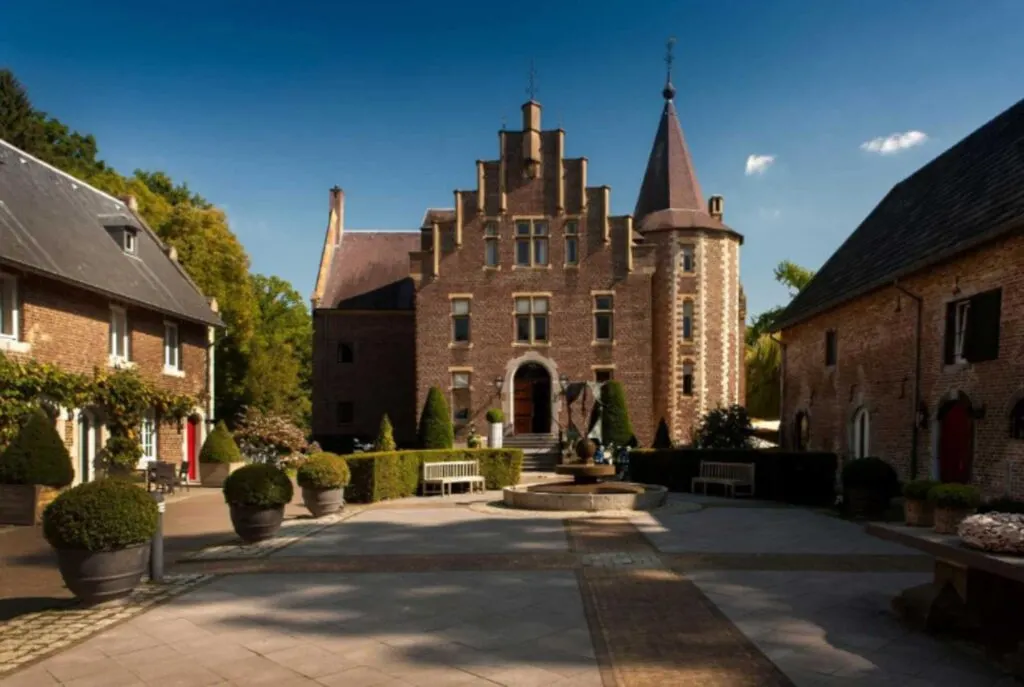Hotel Kasteel TerWorm is one of the castle hotels in the Netherlands
