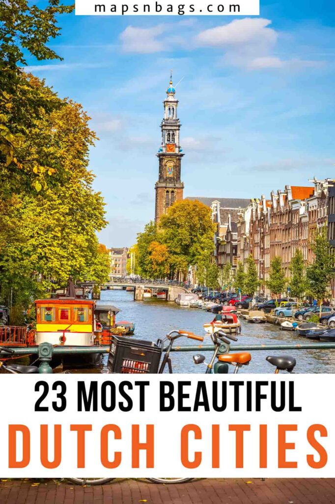 Most Beautiful Dutch Cities, Pinterest Graphic