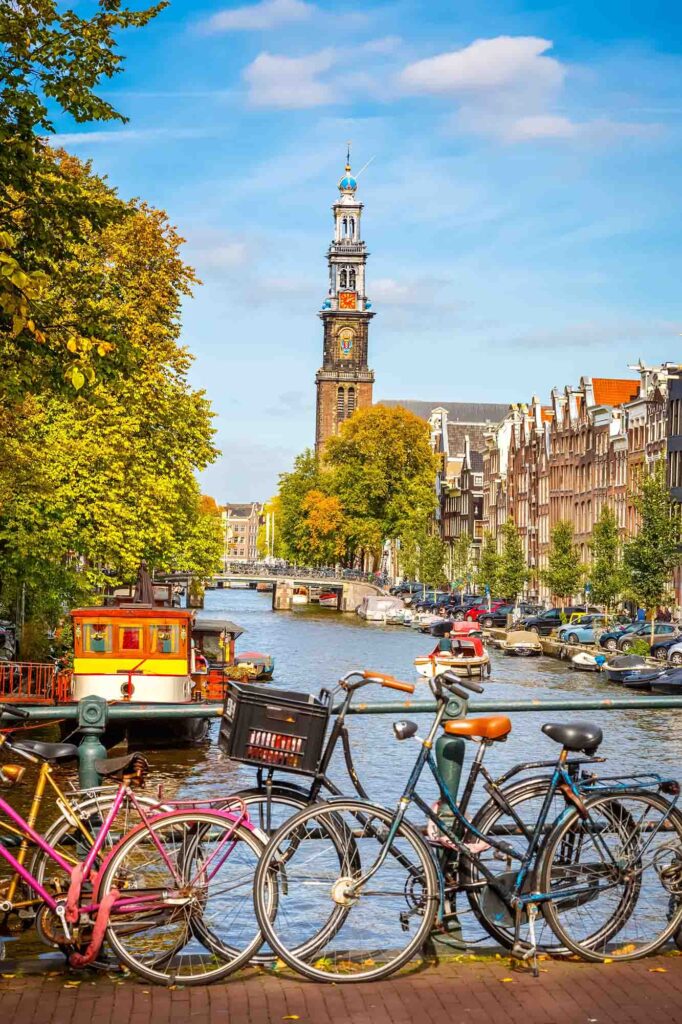 Strolling along the canals is one of the best things to do in Amsterdam