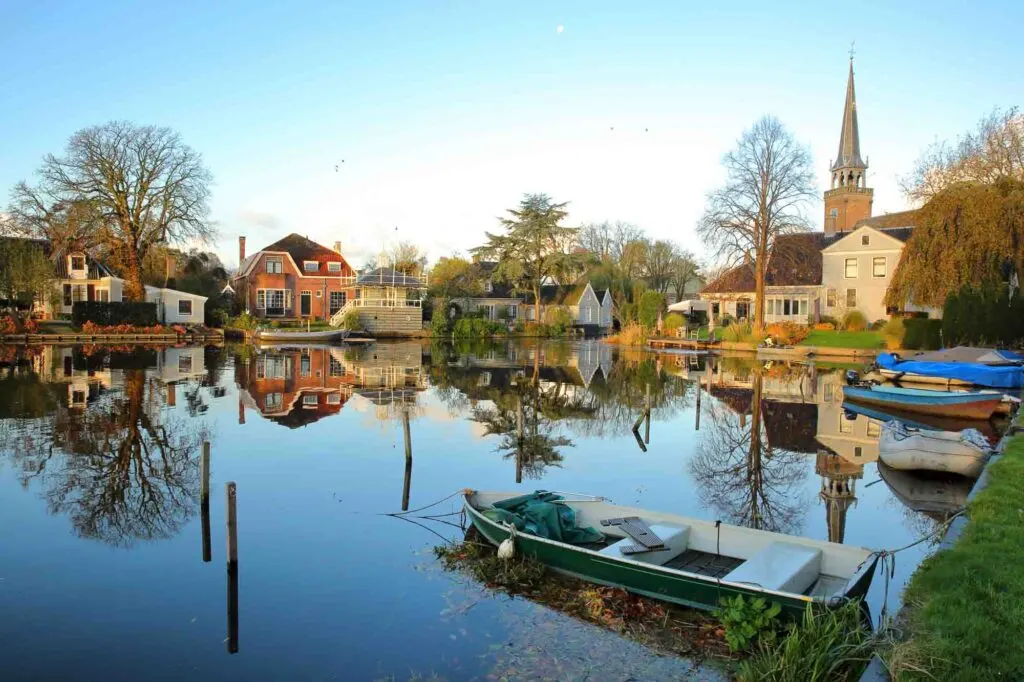 Broek in Waterland is one of the cutest villages in the Netherlands