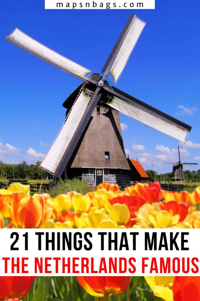 Things The Netherlands Is Known For, Pinterest Graphic