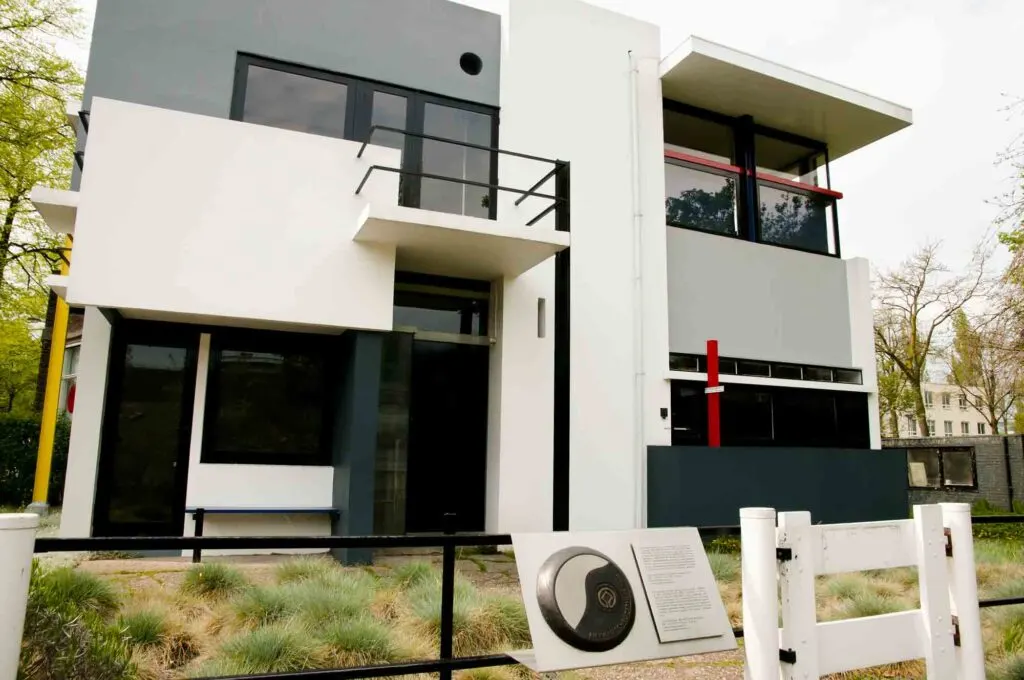 Rietveld Schroder House is ne of the landmarks in the Netherlands