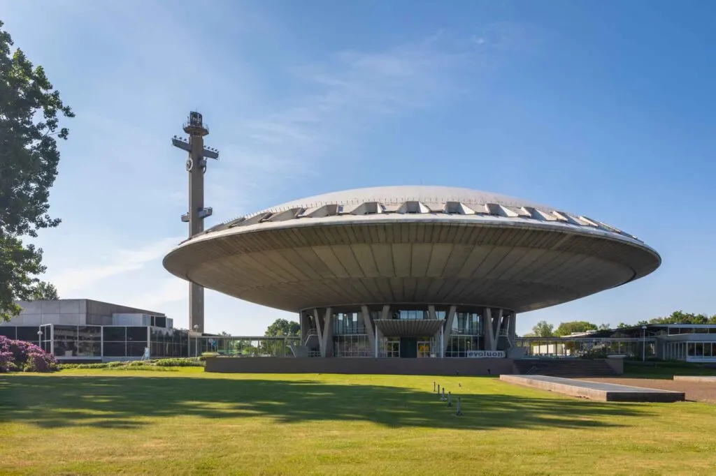 Evoluon is one of the Dutch landmrks not to miss