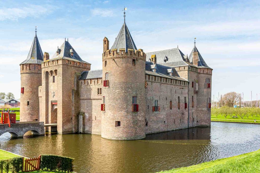 Muiderslot is one of most beautiful castles in the Netherlands