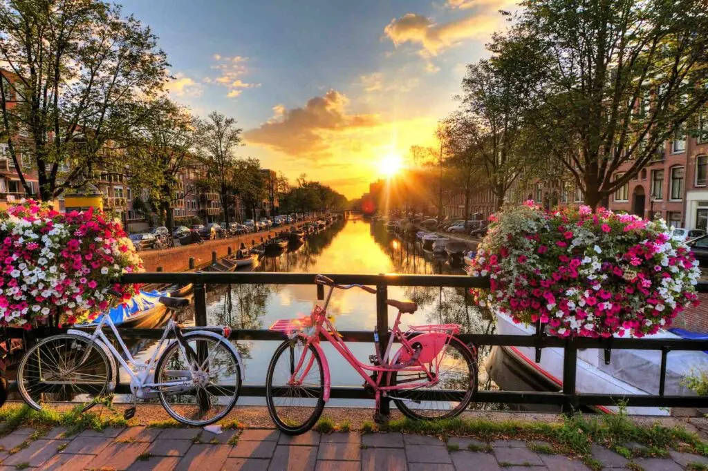 Canals are some of the things the Netherlands is known for