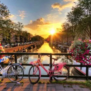 Canals are some of the things the Netherlands is known for