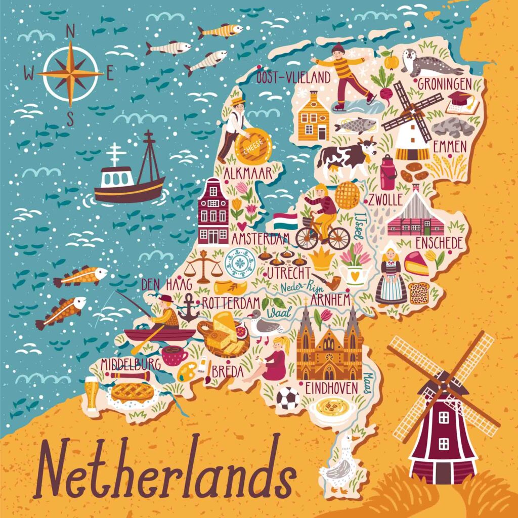 What is the Netherlands known for