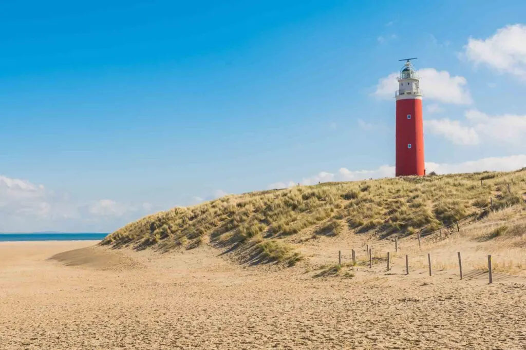 Texel Lighthouse is one of the famous Dutch landmarks not to miss